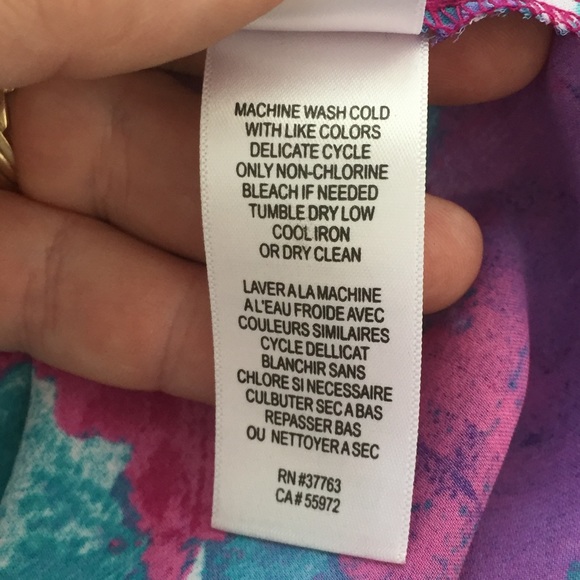 Laundry by Shelli Segal sleeveless tunic - Picture 7 of 8